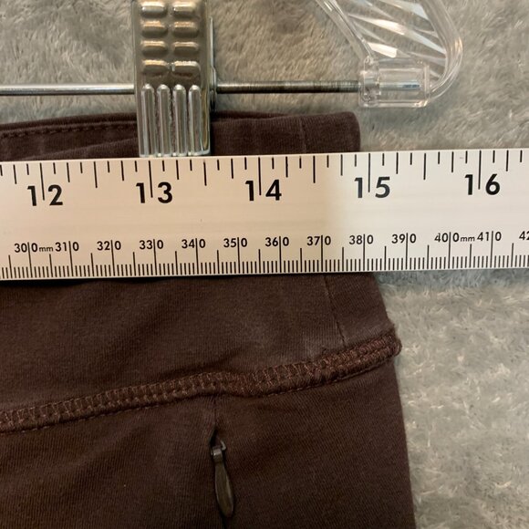 Susan Graver Weekend Women Pull On Elastic Comfort Waist Skinny Leggings S Brown - Picture 5 of 8